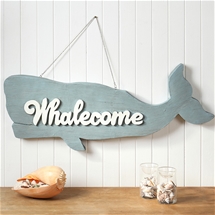 Whalecome Sign